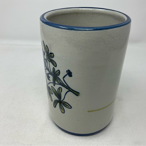 Rare TEXAS BLUEBONNET Louisville Stoneware Pottery Kentucky Crock - Picture 2 of 8